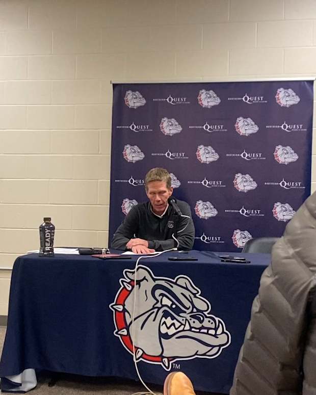 Gonzaga head coach Mark Few discusses his team's win over Northern Illinois